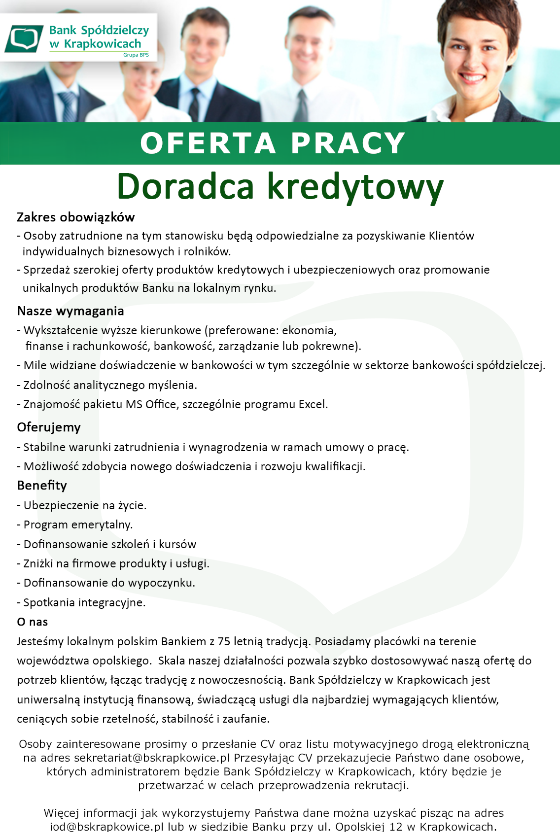 oferta pracy doradca strona