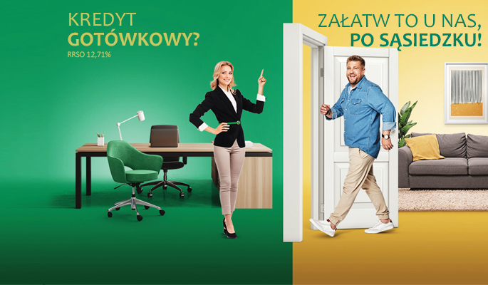 Kredyt gotówkowy? Załatw to u nas po sąsiedzku!